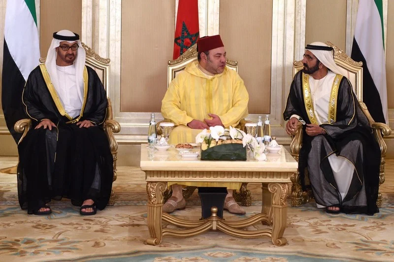 قادة دولة الإمارات يهنئون الملك محمد السادس بحلول رمضان
