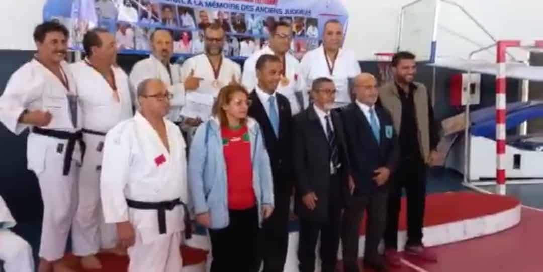 عبد الرحيم الواليدي يحصد المرتبة الثالثة في بطولة المغرب لقدماء ممارسي رياضة الجيدو